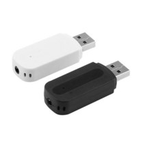 USB 자동차 블루투스 어댑터 3.5mm 잭 수신기 무선 AUX 오디오 MP3 음악 플레이어 핸즈프리 도구, [02] Random Color