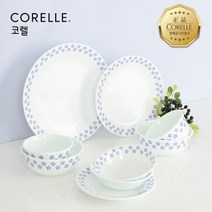 코렐 베리페리플라워 원형 2인 10P 홈세트, 단품