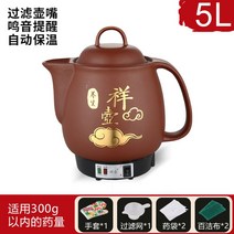 가정용 전기 한약 약탕기 홍삼 탕약 추출기 건강원 제조기 한의원 탕약기 달이기 주전자, 5L 주전자 포트