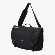 LECOQ 르꼬끄 베이직 메신저백 (QO123ABG11), BLK0 BLK, 00F
