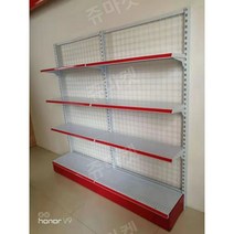 편의점 슈퍼 매대 과자 빵 진열대 피씨방 문구점 수납 미니 스낵바 진열장, 1, 단면 길이 1.8m 높이 1.5m 4층