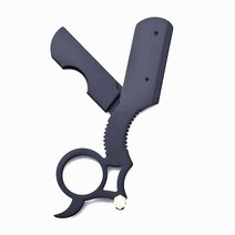 링홀더 바버샵 일자 클래식 면도기 블랙