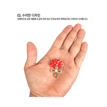 카네이션뱃지 보급형 카네이션브로치 꽃 카네이션선물