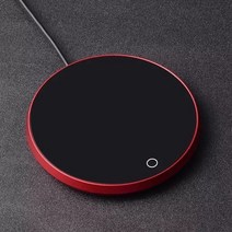 머그 워머 컵 워머기 인덕션 보온 니 휴대용 USB 3 기어 커피 잔 난방 온열 머그컵, 빨간색