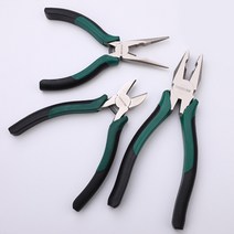 가정용 필수공구 니퍼 펜치 롱노우즈 플라이어 롱로우즈, 1개