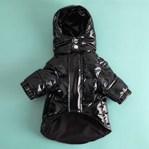 애견패딩 강아지 겨울옷 패딩조끼 경량패딩 강아지롱패딩 디자이너 애완 동물 따뜻한 오리 개 자켓 작은 치와와 프랑스어 투우 럭셔리 다운, 01 Black, 01 S