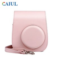 즉석카메라 폴라로이드For Instax Mini 11 Camera Case PU Leather Soft Silicone Cover Bag for Fujifilm, 01 WHITE