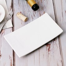 리에주 카페 직사각접시 중 플레이팅 디저트 그릇 케이크 트레이 생선 쇼케이스 플레이트