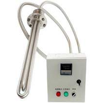 물 데우는 기계 온수기 열봉 가열기 수중 열선 수조용, 온도 조절 상자 + 220V 9KW 튜브