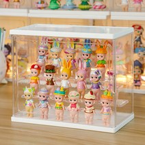 레고장식장 트로피 보관상자 아크릴 투명 박스 장난감 진열장 컬렉션 상자, C 27 x 13.5 x 22.5cm