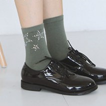 스타되는 핫템 별큐빅 여자 패션양말