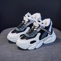 유블리 여성 하이탑 운동화 피스린