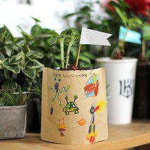 미니 식물키우기 DIY 그림봉투화분 직접만드는 예쁜화분, 3.그림봉투화분 방울토마토