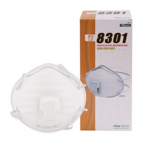 파인텍 8301 1급 방진 산업용 공업용 방진마스크 100개