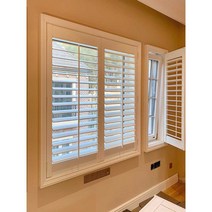 루버셔터 우드셔터 블라인드 갤러리 베란다 접이식문 암막커튼, 러시안 스카치 파인(평방미터당) 평방 미터