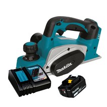 마끼다 DKP180RTE 18V 5.0Ah 1팩 충전무선대패 3인치 82mm 목재가공, 1개