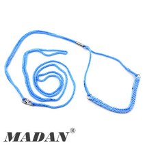 마단 쇼리드 소형견용 나일론리드 MSL-SDW 48인치 3mm, Baby Blue