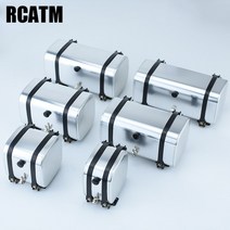 모델 자동차 금속 CNC 유압 오일 연료 탱크 1/14 타미야 RC 트레일러 덤프 트럭 스카니아 R620 볼보 악트, 06 110x52x52mm