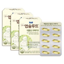 GOOD-S 임산부 수유부 식물성 조류 오메가3 비타민 D E 영양제 앱솔루트 180정, 선택옵션