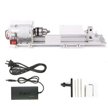 소형 선반 기계 미니 목공용 불교 용품 제작에 사용 DIY 작업 그라인딩 및 폴리싱 로타리 도구 dc12-24v, [05] Style 1 Acrylic