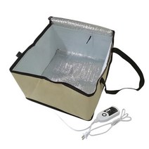 가정용 제빵 숙성기 베이킹 빵 반죽 발효기 보온기, 레드 소형27X27X27cm 업그레이드