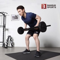 반석스포츠 K그립바 역기봉 컬바, 블랙, 1개