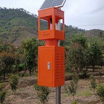 유문등 과수원 실외 태양광 방수 모기 하루살이 퇴치, 30W12A2.3 스테인레스스틸로드 F201