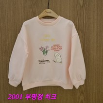 치크 부평점***특가전***탄탄한 소재로 변형없이 예쁘게 입는 그래픽 맨투맨