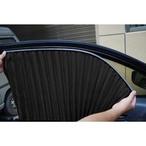 카커튼 카커텐 햇빛가리개 자동차 차박가림막 햇볕 암막커튼 썬블럭 4p 세트 1272281, 실버