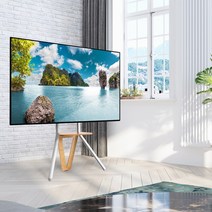 _FS-65WD 이젤형 TV다이 책상거치대 교회영상장비 TV지지대 삼성led tv스탠드 거치대 벽걸이 티비 다이
