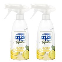 피죤 스프레이 보타닉 바나 나나 본품, 2개, 490ml