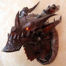 와우 데스윙 벽지 장식 65cm 종이 접기 공예 만들기 DIY 키트 페이퍼토이 페이퍼크래프트 청년K쇼핑