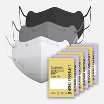 [100매]숨쉬기편한 KF94 마스크 새부리형 메디치 라이트핏 대형/중형 성인 그레이 화이트 블랙 3중구조 국산원단 시원한 황사방역보건용 100매, 그레이 x 중형