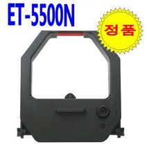 [고려OA] 출퇴근기록기 ET-5500N 전용 리본 카트리지, 1개, 흑/적(양색)