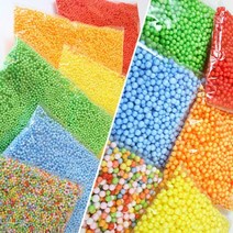 ts11017 반제품 컬러 스티로폼공(1호/2호), 1호 파랑, 파랑