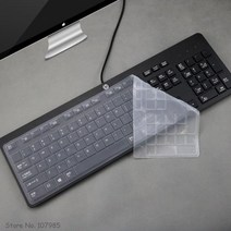데스크탑 컴퓨터 키보드 커버 보호대 스킨 HP 파빌리온 올인원 ZHAN 60 프로 G1 kb-1469 SK-2120 KU-1469 23.8 인치, 07 Crystal