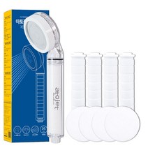아토젯 필터샤워기1개+헤드필터4p+바디필터4p, 1세트