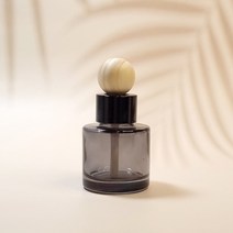 디퓨저용기 - 원형 컬러 블랙 50ml ( 스틱포함 )