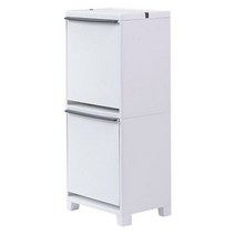 MDG4486 창신 스탠드 분리수거함 2단 (분리수거함/휴지통/쓰레기통/분리수거)