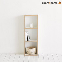 [룸앤홈] 데일리책장(3단3칸) /교구장 /조립식서랍장, 색상:내추럴