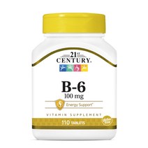 21세기센트리 비타민 B-6 100mg 타블렛, 110개입, 1개