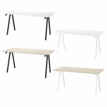 이케아 TROTTEN 트로텐 책상 160x80/테이블/컴퓨터책상/학생가구/사무용가구, 화이트_594.295.61