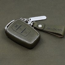 G4렉스턴스포츠 리츠s 남자여자 커플새차선물 스마트 키케이스 이니셜키링 자동차키홀더, 리츠s SS-F-02 쌍용(3버튼)카멜, 가죽스트랩 각인 사용 X