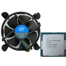 인텔 PENTIUM 골드 G5400 (커피레이크) (벌크 ＋ 쿨러), 상세페이지 참조