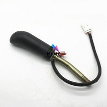 방진 고무 판 슈퍼 굴삭기 레버 핸들용 굴삭기 액세서리 커버 조이스틱 그립 캡, 스피커