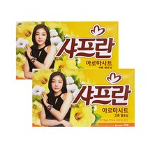 샤프란 아로마시트 섬유유연제 코튼 블로섬 본품, 5g, 60매