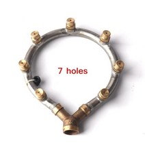 농약 살포기 자동 분무기 충전식 수동 m14 x 1.5 농업용 고압 노즐 링 분무 조절, 7홀