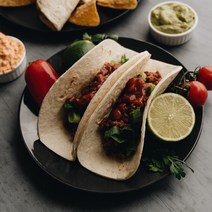 홈파티 피자 브리또 케밥 화이타 만들기 또띠아 21cm 8호