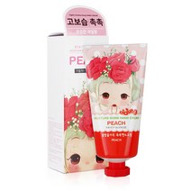 뚱 물방울가득 촉촉 핸드크림 피치(주름개선기능성) 80g, 단품
