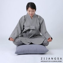 [6039] 신도용 절방석 108배방석, 회색